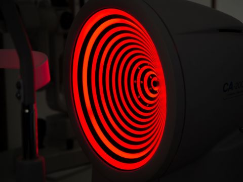 Optometry office in Corvara Image: optometry office